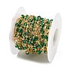 Brass Round Link Chains KK-D368-01G-D-3