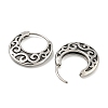 316 Surgical Stainless Steel Hoop Earrings EJEW-D096-10F-AS-2