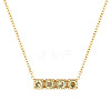 Colorful Gemstones Necklaces EB3362-4-1