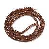 Natural Garnet Beads Strands G-H042-B15-01A-3