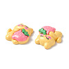 Opaque Resin Cabochons CRES-P023-06E-3