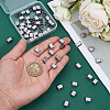 60Pcs 201 Stainless Steel Slide Charms STAS-ME0002-75-3