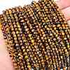 Natural Tiger Eye Beads Strands X-G-C127-A06-06-1