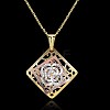 (Jewelry Parties Factory Sale)Fashion Brass Pendant Necklaces NJEW-BB23099-7