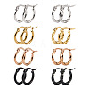 Stainless Steel Hoop Earrings STAS-TA0001-23A-2