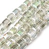 Electorplated Glass Beads EGLA-E006-3A-1