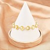 Brass Link Chain Bracelets for Women BJEW-A090-07B-G-2