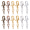 Tibetan Style Alloy Hook and Eye Clasps TIBE-CA0001-03-1