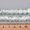 Handmade Foil Lampwork Beads Strands FOIL-T008-09E-4
