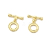 Brass Toggle Clasps KK-A223-34G-1