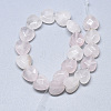 Natural Rose Quartz Beads Strands G-S357-E01-07-2