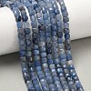 Natural Blue Aventurine Beads Strands G-F797-A24-01-1
