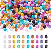 300Pcs 10 Colors Natural Freshwater Shell Beads SHEL-TA0001-06-11