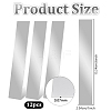 12Pcs 304 Stainless Steel Blank Sheets STAS-OC0001-38C-2
