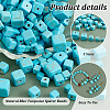 318Pcs Synthetic Turquoise Beads Strands G-PH0002-70-4