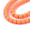 Handmade Polymer Clay Bead Strands CLAY-ZX006-01-39-4