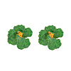Alloy Enamel Stud Earrings for Women WGB1BBC-06-1