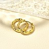 304 Stainless Steel Hoop Earrings for Women EJEW-M068-14G-04-2