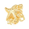 Ocean Brass Cuff Open Rings KK-CBA5A76-04G-04-5