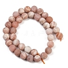 Round Natural Sunstone Beads Strands G-K068-29-10mm-4