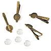 4Pcs Alloy Brooch Cabochon Settings FIND-TA0007-83A-2