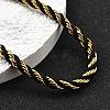 304 Stainless Steel Nylon Cord String Bracelets BJEW-Z124-01G-2
