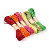 24 Bundles 8 Colors Jute Cord OCOR-CJC0006-01-2