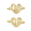 Brass Connector Charms KK-L245-12G-1
