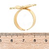Brass Cuff Open Rings RJEW-Z129-02G-04-5