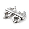 304 Stainless Steel Bayonet Clasps STAS-M325-05P-2