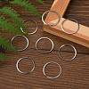 Non-Tarnish 201 Stainless Steel Linking Rings X-STAS-F192-001P-03-5