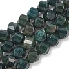 Natural Moss Agate Beads Strands G-C267-B23-2