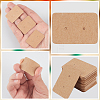 300Pcs Paper Jewelry Earring Display Cards with Hanging Hole CDIS-SP0001-05B-6
