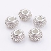 Grade A Rhinestone European Beads LS-CPDL-H001-7-1