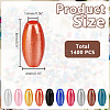 1400Pcs Plastic Imitation Pearl Beads KY-HY0001-23A-3