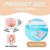 60Pcs Transparent Acrylic Beads OACR-TA0004-88C-4