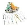 100Pcs Polyester Cord Mobile Straps MOBA-FS0001-02E-3