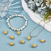 20PCS Rack Plating Alloy Charms PALLOY-SC0004-23-4
