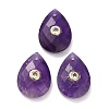 Natural Amethyst Pendants G-K371-03H-1