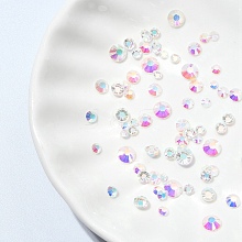 Glass Rhinestone Flat Back Cabochons MRMJ-YW0001-075G