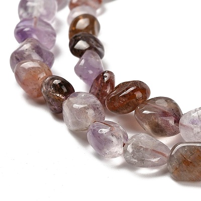 Natural Auralite Beads Strands G-P497-01E-42-1