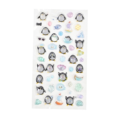 Epoxy Resin 3D Puffy Stickers DIY-G122-01C-1