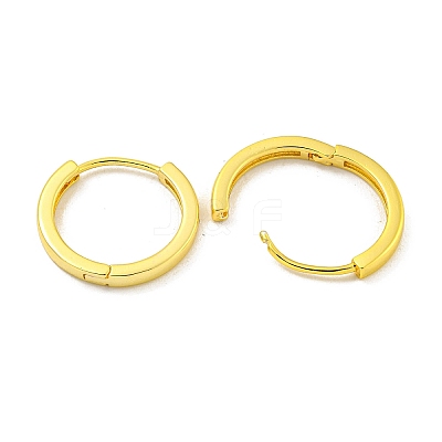 Brass Hoop Earrings EJEW-L211-08C-G-1