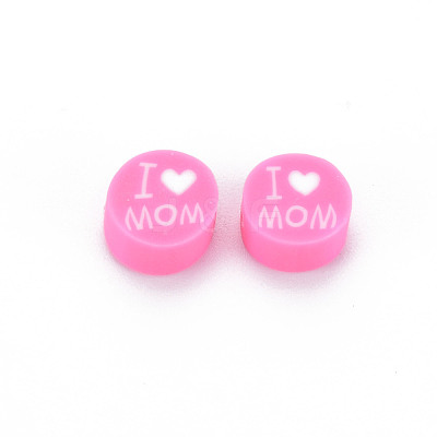 Handmade Polymer Clay Beads CLAY-T019-11H-1