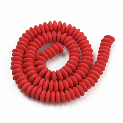 Handmade Polymer Clay Beads Strands X-CLAY-N008-064-A07-1