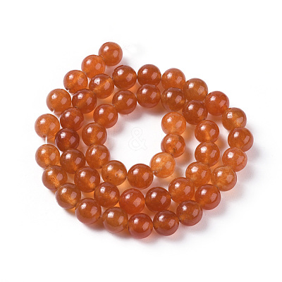 Natural White Jade Beads Strands G-G796-04B-03-1