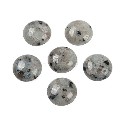 Natural Sesame Jasper Cabochons G-T020-18mm-44-1