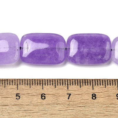 Natural Dyed Malaysia Jade Beads Strands G-B137-B02-01B-1
