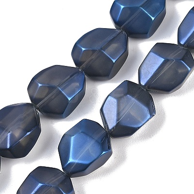 Electroplate Glass Beads Strands EGLA-C009-01A-FR04-1