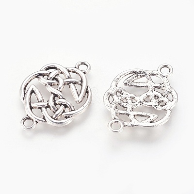 Tibetan Style Alloy Links connectors TIBE-S299-035AS-NR-1